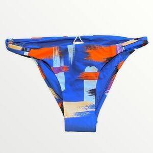 RED CARTER rio patterned swim bottoms